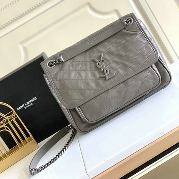 イヴサンローラン Saint laurent YSL JS-YSL498883H 2020年最新入荷 チェーン フラップバッグ 斜め掛け ショルダーバッグ レディースかばん カーフレザー