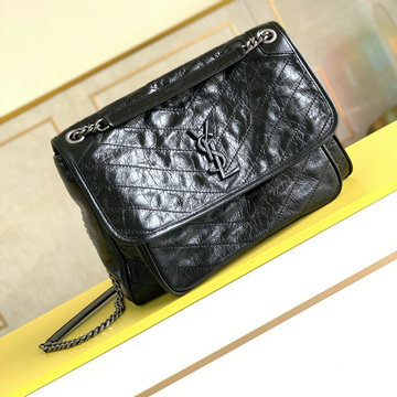 イヴサンローラン Saint laurent YSL JS-YSL498883K  2020年最新入荷 チェーン フラップバッグ 斜め掛け ショルダーバッグ レディースかばん カーフレザー