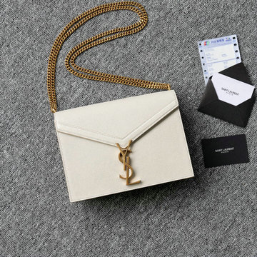 イヴサンローラン Saint laurent YSL JS-YSL532750QJB 2020年最新入荷 チェーン フラップバッグ 斜め掛け ショルダーバッグ レディースかばん グレインドカーフレザー