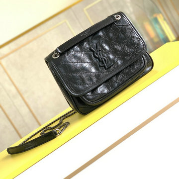 イヴサンローラン Saint laurent YSL JS-YSL533037ZK 2020年最新入荷 チェーン フラップバッグ 斜め掛け ショルダーバッグ レディースかばん カーフレザー