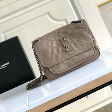イヴサンローラン Saint laurent YSL JS-YSL533037ZX 2020年最新入荷 チェーン フラップバッグ 斜め掛け ショルダーバッグ レディースかばん カーフレザー