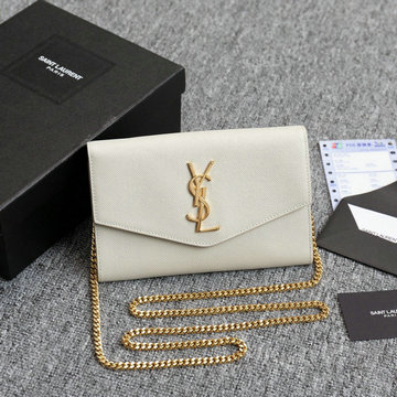 イヴサンローラン JS-YSL607788JB YSL 2020年最新入荷 チェーンウォレット フラップバッグ 斜め掛け ショルダーバッグ レディースかばん グレインドカーフレザー