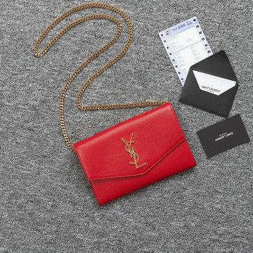 イヴサンローラン YSL JS-YSL607788JR 2020年最新入荷 チェーンウォレット フラップバッグ 斜め掛け ショルダーバッグ レディースかばん グレインドカーフレザー