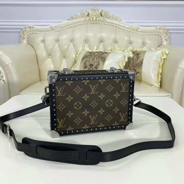 商品名称：ルイヴィトン LOUIS VUITTON 057-M43580C 2020年最新入荷 ソフトトランク 斜め掛け ショルダーバッグ スクエアバッグ モノグラムキャンパス