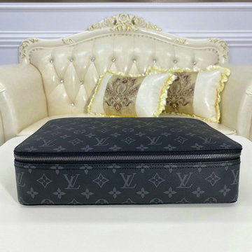ルイヴィトン LOUIS VUITTON 057-M44715 2020年最新入荷 キューブ ドゥ ランジュモン MM 収納箱 ジュエリーボックス モノグラム エクリプス キャンバス