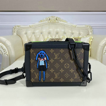商品名称：ルイヴィトン LOUIS VUITTON 057-M45619 2020年最新入荷 トランク スクエアバッグ 斜め掛け ショルダーバッグ レディースかばん モノグラム キャンバス
