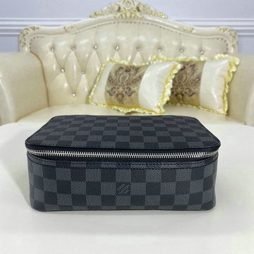 商品名称：ルイヴィトン LOUIS VUITTON 057-N40182  2020年最新入荷 キューブ ドゥ ランジュモン MM 収納箱 ジュエリーボックス ダミエグラフィットキャンバス