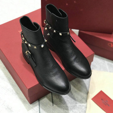 ヴァレンティノ  Valentino 26-VTJ20049 2020年秋冬最新入荷 ショートブーツ ローヒールシューズ レディースシューズ カーフレザー