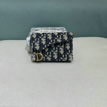 クリスチャンディオール CHRISTIAN DIOR DDB-CD5611  2020年最新入荷 ショートウォレット カードケース 名刺れ オブリーク エンブロイダリー