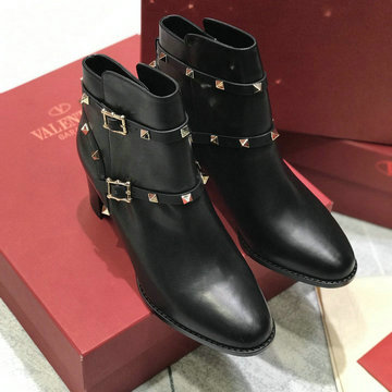 ヴァレンティノ Valentino 26-VTJ20053 2020年秋冬最新入荷 ショートブーツ ローヒールシューズ レディースシューズ カーフレザー