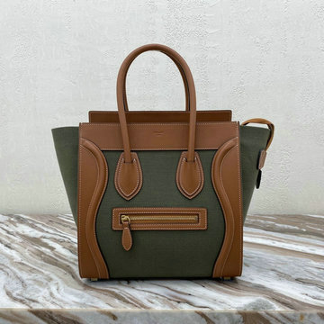 商品名称：セリーヌ CELINE DDB-CE167793FHK 2020年最新入荷 ナノ ラゲージバッグ トートバッグ ハンドバッグ テキスタイル カーフレザー