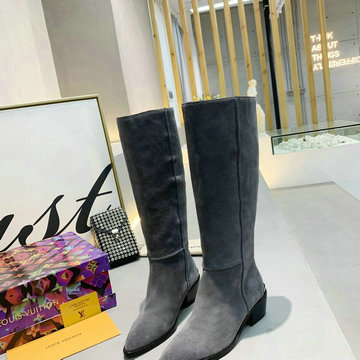 商品名称：ルイヴィトン LOUISVUITTON 26-LVJ20051 2020年秋冬最新入荷 ロングブーツ ローヒールブーツ レディースシューズ カジュアルシューズ レザー