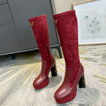 商品名称：ルイヴィトン LOUISVUITTON 26-LVJ20057 2020秋冬最新入荷 ロングブーツ ハイヒールシューズ レディースシューズ カジュアルシューズ レザー