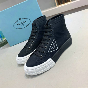 プラダ PRADA  26-PDJ20008 2020年秋冬最新入荷 スニーカー レディース カジュアルシューズ スポーツシューズ レースアップシューズ