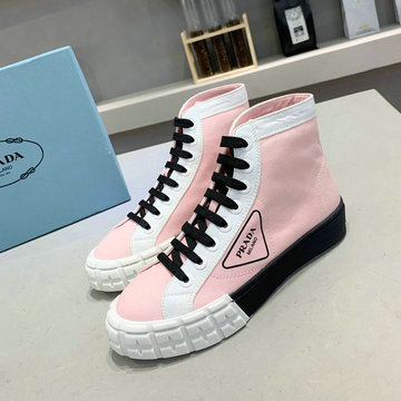 プラダ PRADA 26-PDJ20009  2020年秋冬最新入荷 スニーカー レディース カジュアルシューズ スポーツシューズ レースアップシューズ