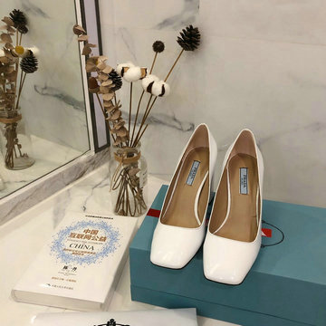 プラダ PRADA 26-PDJ20013 2020年秋冬最新入荷 パンプス ハイヒールシューズ レディースシューズ ローファーシューズ