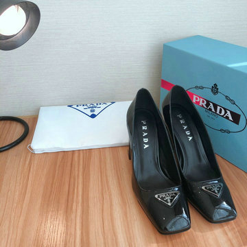 プラダ PRADA 26-PDJ20016 2020年秋冬最新入荷 アンクルブーツ ハイヒールシューズ レディースシューズ ローファーシューズレザー