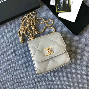 商品名称：シャネル CHANEL CC-CH80981JH 2020年最新入荷 チェーンウォレット 斜め掛け ショルダーバッグ コインケース 小銭入れ ラムスキン