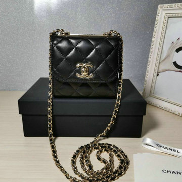 商品名称：シャネル CHANEL CC-CH80981JK 2020年最新入荷 チェーンウォレット 斜め掛け ショルダーバッグ コインケース 小銭入れ ラムスキン