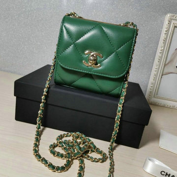 シャネル CHANEL CC-CH80981YG  2020年最新入荷 チェーンウォレット 斜め掛け ショルダーバッグ コインケース 小銭入れ ラムスキン