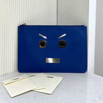 フェンディ FENDI 168-FD0078PL 2020年最新入荷 手持ちかばん クラッチバッグ ポーチ セカンドバッグ メンズかばん カーフレザー