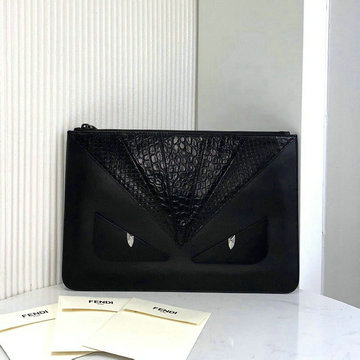 フェンディ FENDI 168-FD0082 2020年最新入荷 手持ちかばん クラッチバッグ ポーチ セカンドバッグ メンズかばん カーフレザー