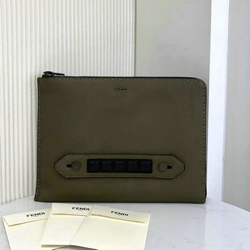 フェンディ FENDI 168-FD0225SH 2020年最新入荷 手持ちかばん クラッチバッグ セカンドバッグ メンズかばん レザー