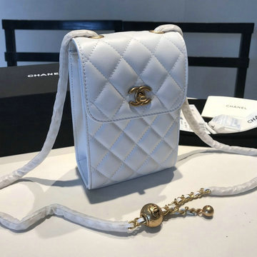 シャネル CHANEL YUN-CH1773BS  2020最新入荷 斜め掛け ショルダーバッグ スマートフォン ケース 携帯ケース ラムスキン