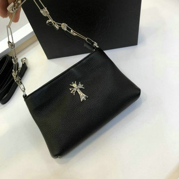 クロムハーツ Chrome Hearts YUN-CM1594 2020年最新入荷 斜め掛け ショルダーバッグ チェーンバッグ カーフレザー