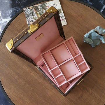 ルイヴィトン LOUISVUITTON YUN-M13513F 2020最新入荷 コフレ ジュワイアリー ジュエリー収納ボックス コンパートメント モノグラムキャンパス