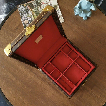 ルイヴィトン LOUISVUITTON YUN-M13513 2020最新入荷 コフレ ジュワイアリー ジュエリー収納ボックス コンパートメント モノグラムキャンパス