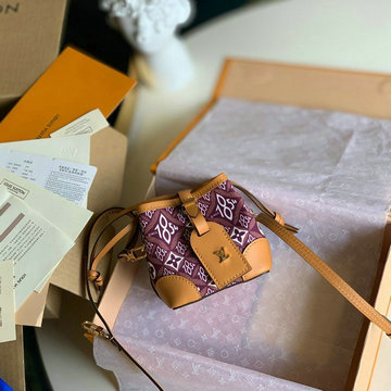 ルイヴィトン LOUISVUITTON YUN-M69973Y  2020最新入荷 ノエ パース 斜め掛け ショルダーバッグ バゲットバッグ