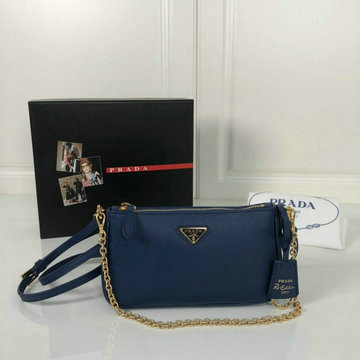 プラダ PRADA YUN-PD1BH171L  2020最新入荷 チェーンウォレット 斜め掛け ショルダーバッグ スモールバッグ カーフレザー
