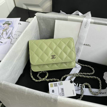 商品名称：シャネル CHANEL 025-CH1649QYG 2020年最新入荷 WOC ミニフラップバッグ 斜め掛け ショルダーバッグ チェーンウォレット レディースかばん カーフレザー