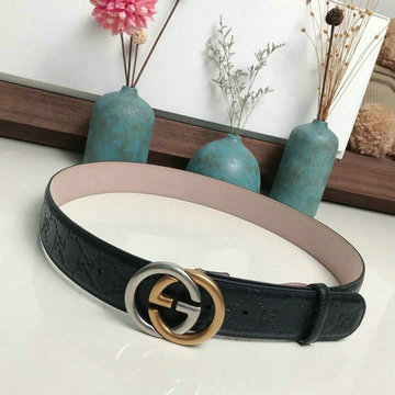 グッチ GUCCI 025-GG411924SY 2020年最新入荷 ベルト 38mm リバーシブル カーフレザー