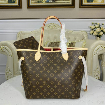 ルイヴィトン LOUISVUITTON 057-M41177 2019年最新入荷 ネヴァーフルMM アイコンバッグ トートバッグ ハンドバッグ モノグラムキャンパス