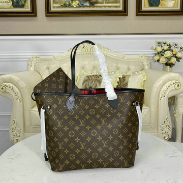 ルイヴィトン LOUISVUITTON 057-M41177K 2019年最新入荷 ネヴァーフルMM アイコンバッグ トートバッグ ハンドバッグ モノグラムキャンパス