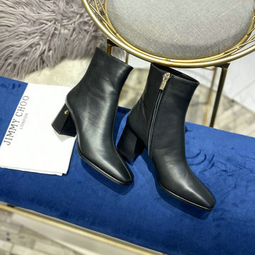 ジミーチュー JIMMY CHOO 26-JMCJ20010P 2020年秋冬最新入荷 ショートブーツ ローヒールシューズ レディースシューズ 靴 カーフレザー