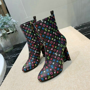商品名称：ルイヴィトン LOUISVUITTON 26-LVJ20063 2020年秋冬最新入荷 ショートブーツ ハイヒールシューズ レディースシューズ