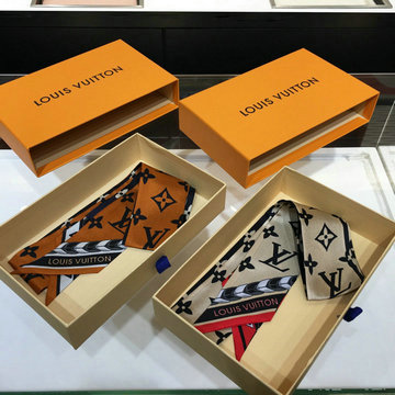 ルイヴィトン LOUISVUITTON AN-LDLV20003  2020年最新入荷 バンドーBB LVクラフティ M76497 マフラー レディース ネクタイ インクジェットプリント