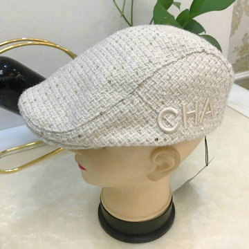 シャネル CHANEL AN-MZCH20012  2020年最新入荷 帽子 ハンチング キャップ ツイード