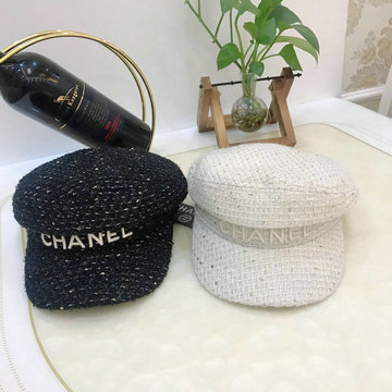 シャネル CHANEL AN-MZCH20013 2020年最新入荷 帽子 ハンチング キャップ 軍帽 ツイード