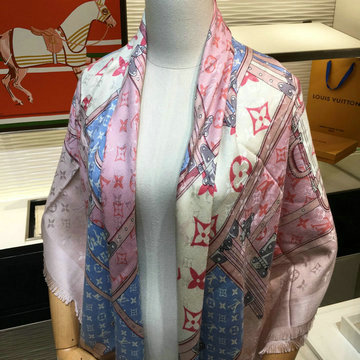 ルイヴィトン LOUISVUITTON AN-WJLV20064  2020年最新入荷 マフラー ショール スカーフ シルク
