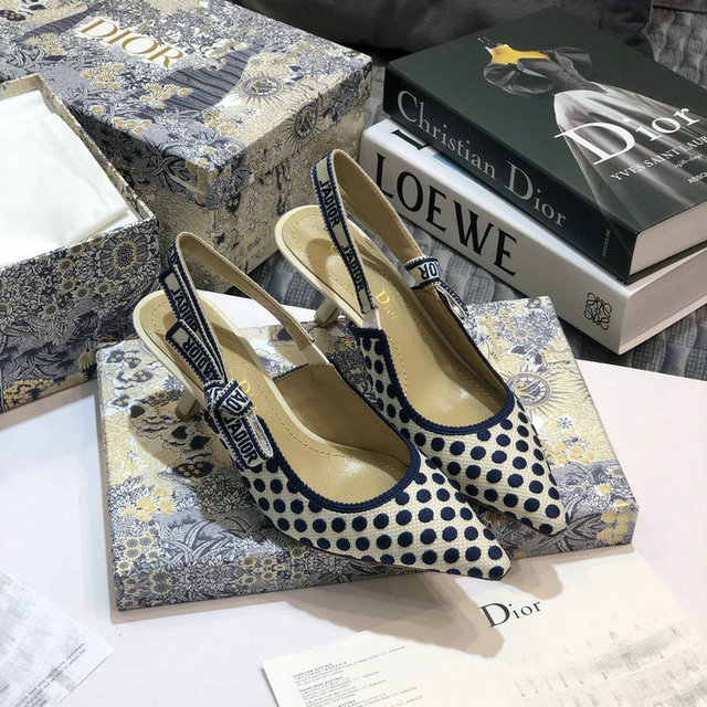 クリスチャンディオール CHRISTIAN DIOR 26-CDJ20061ZB　2020年秋冬最新入荷 J'ADIOR スリングバックパンプス ハイヒールシューズ レディースシューズ ピンヒール 靴