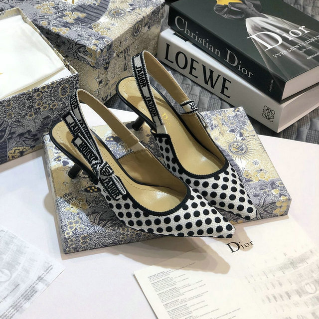 クリスチャンディオール CHRISTIAN DIOR 26-CDJ20061ZK　2020年秋冬最新入荷 J'ADIOR スリングバックパンプス ハイヒールシューズ レディースシューズ ピンヒール 靴
