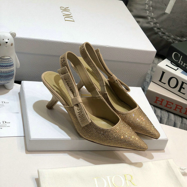 クリスチャンディオール CHRISTIAN DIOR 26-CDJ20061ZJ　2020年秋冬最新入荷 J'ADIOR スリングバックパンプス ハイヒールシューズ レディースシューズ ピンヒール 靴