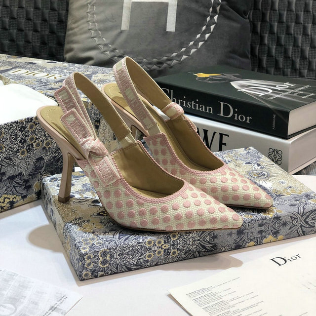 クリスチャンディオール CHRISTIAN DIOR 26-CDJ20061GF　2020年秋冬最新入荷 J'ADIOR スリングバックパンプス ハイヒールシューズ レディースシューズ ピンヒール