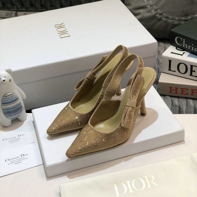 クリスチャンディオール CHRISTIAN DIOR 26-CDJ20061GJ　2020年秋冬最新入荷 J'ADIOR スリングバックパンプス ハイヒールシューズ レディースシューズ ピンヒール