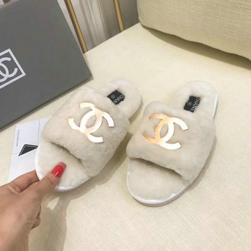 商品名称：シャネル CHANEL 26-CHJ20154　2020年秋冬最新入荷 サンダル 暖かい 室内 ミュール ウール