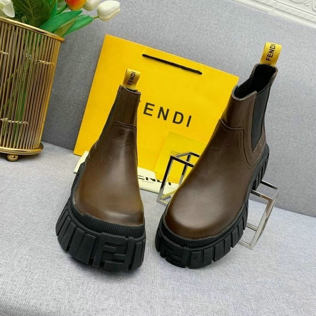 フェンディ FENDI 26-FDJ20028P　2020年秋冬最新入荷 ショートブーツ レディースシューズ カーフレザー